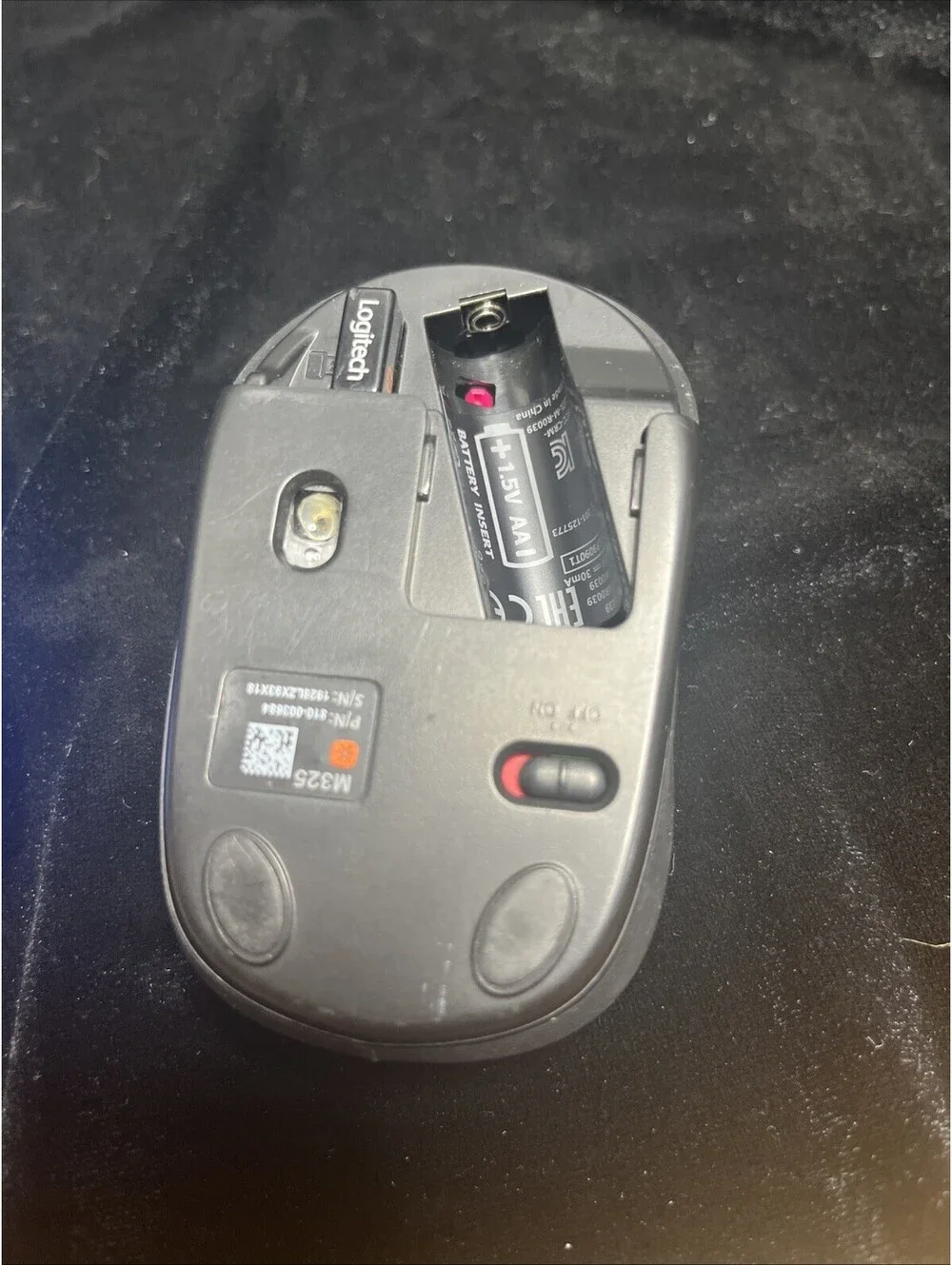 lot of 2 logitech wireless mouse